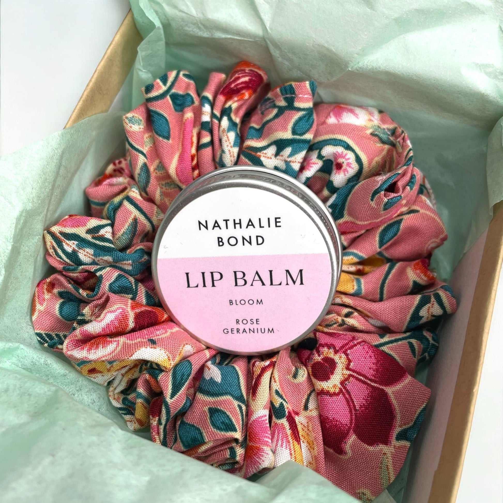 Scrunchie and Lip Balm Gift - Tangledroots.shop