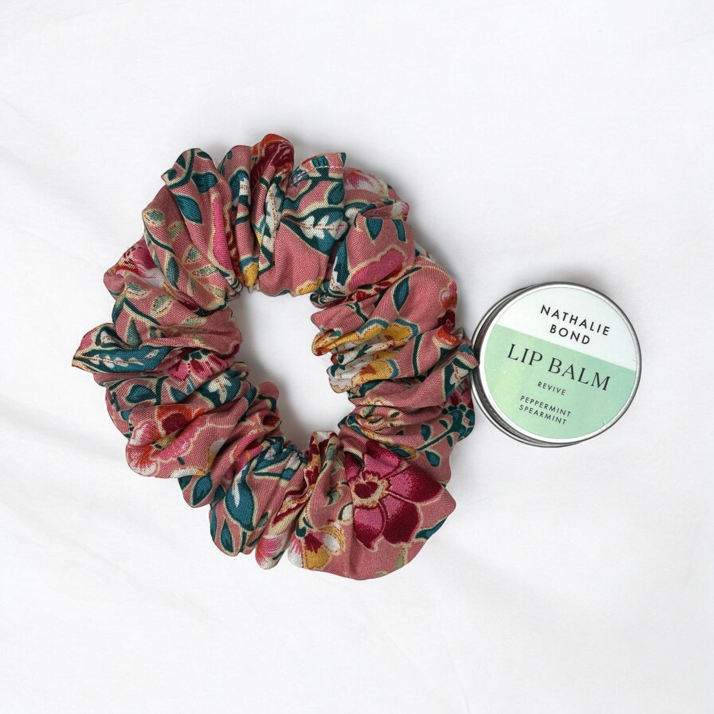 Scrunchie and Lip Balm Gift - Tangledroots.shop