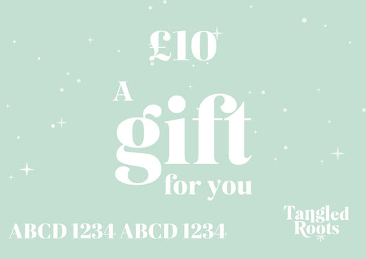 A Gift For You E-Gift Voucher - Tangledroots.shop
