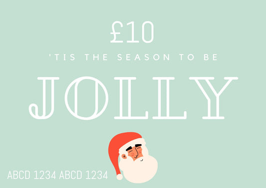 Christmas Gift Card Jolly - Tangledroots.shop