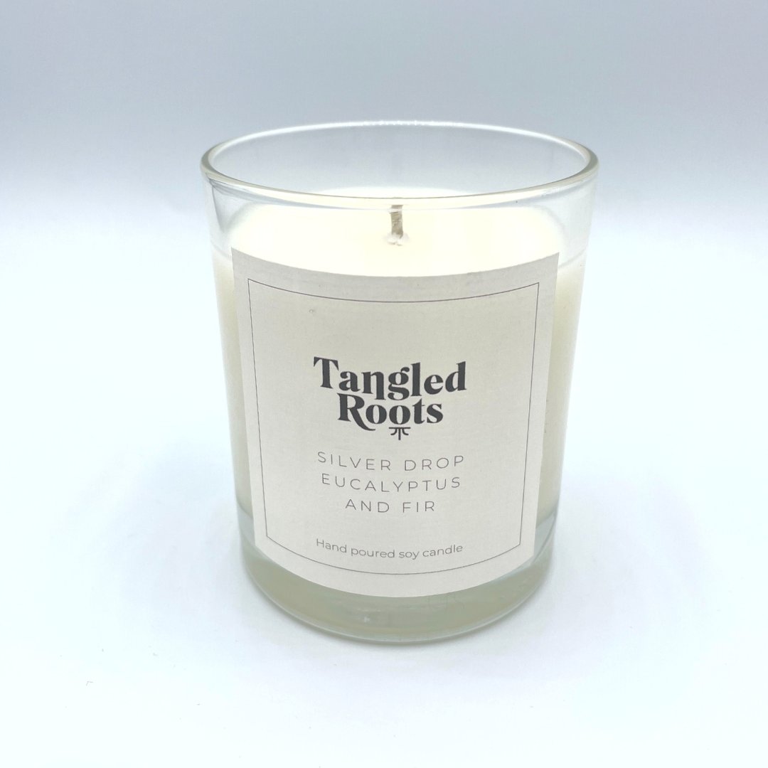 Christmas scented candle - perfect Christmas gift for him or her from Tangled Roots 