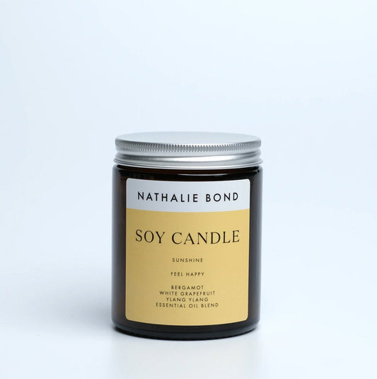 Full Sized Aromatherapy Soy Candle (170ml) - Tangledroots.shop