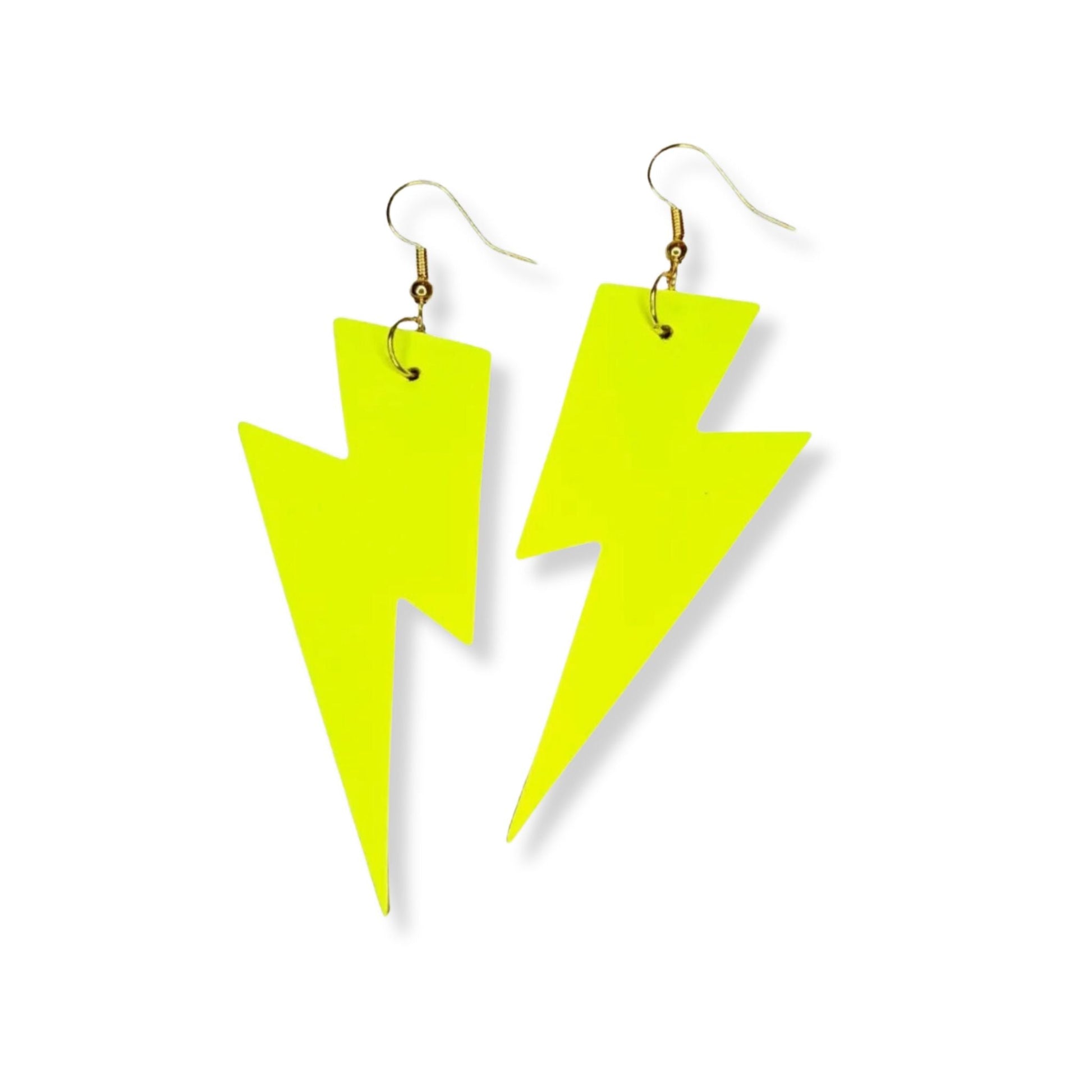 Lightweight Lightening Bolt Earrings - Tangledroots.shop
