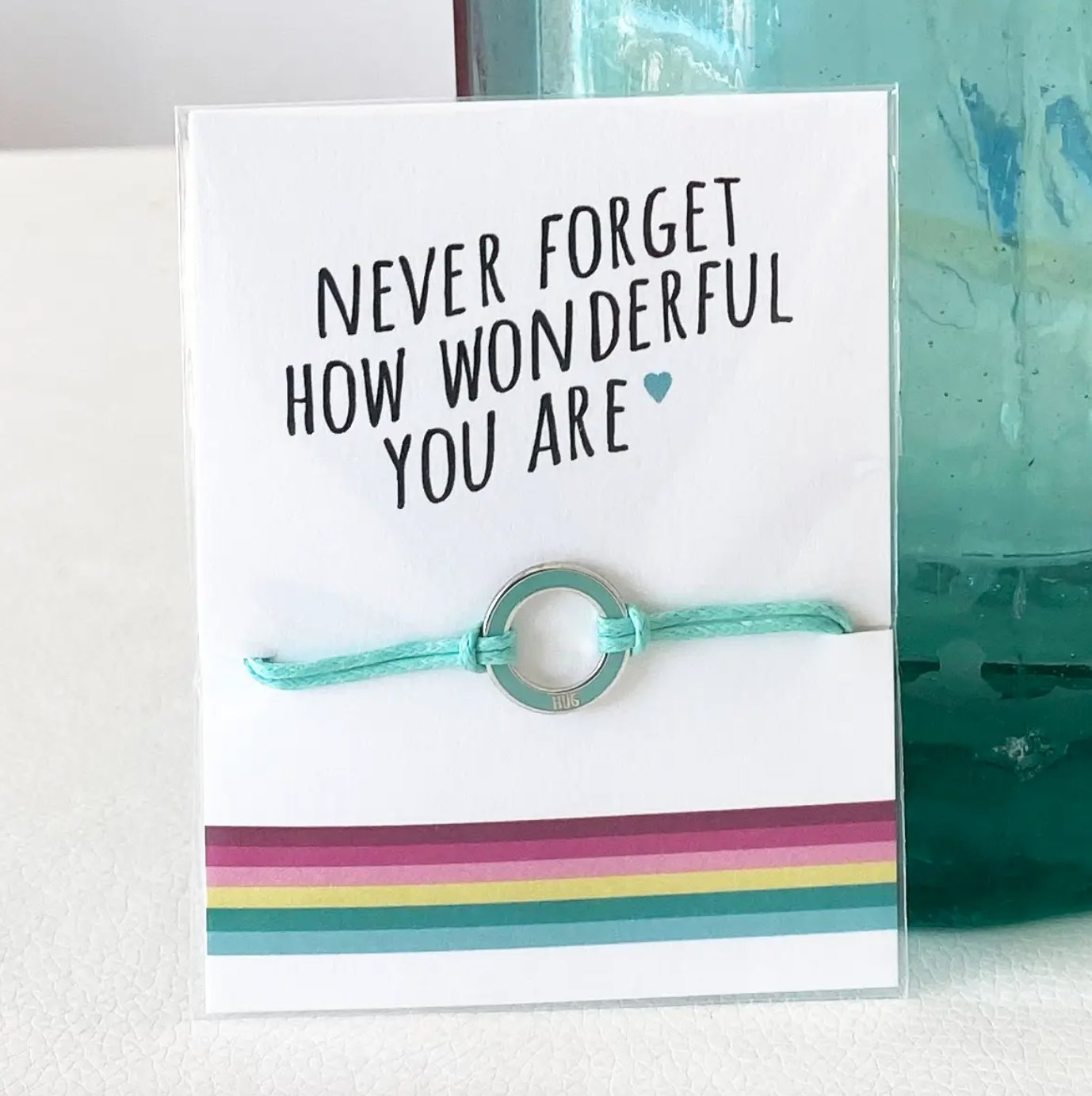 You Are Wonderful String Bracelet - Tangledroots.shop